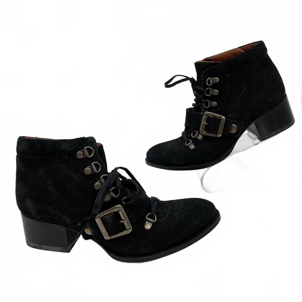 Sylven Black Ankle Boots | Womens 7